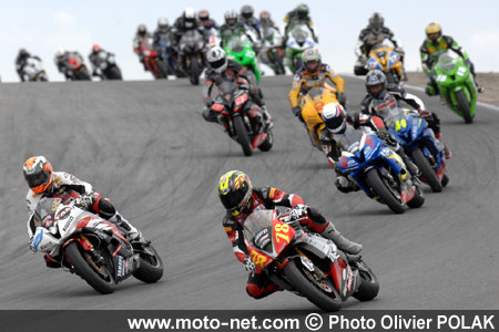 Cinquième épreuve du Championnat de France Superbike à Lédenon