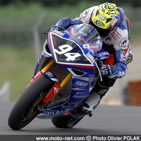 Cinquième épreuve du Championnat de France Superbike à Lédenon