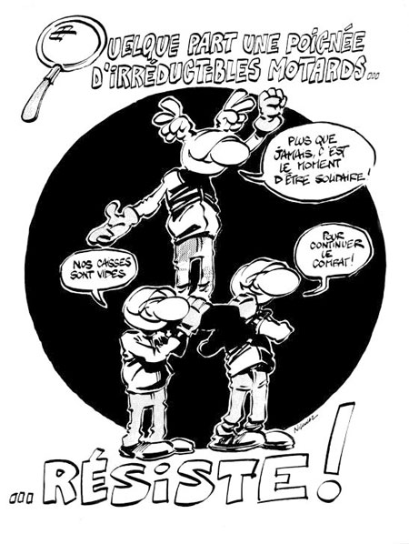 Plainte de la FFMC contre l'Etat français à propos de la loi des 100 ch