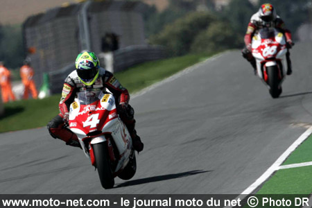 Alex Barros et Alex Hofmann - Le Grand Prix des États-Unis MotoGP 2007 : la présentation sur Moto-Net