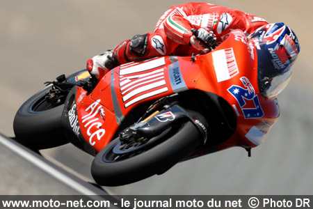 Casey Stoner - Grand Prix Moto des États-Unis 2007 : le tour par tour sur Moto-Net.Com