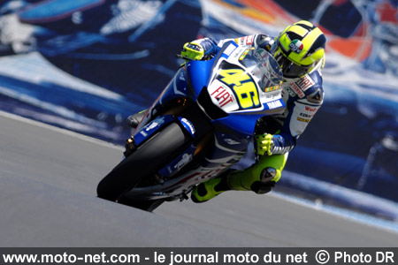 Valentino Rossi - Grand Prix Moto des États-Unis 2007 : le tour par tour sur Moto-Net.Com