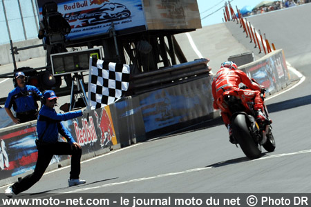 Casey Stoner - Grand Prix Moto des États-Unis 2007 : le tour par tour sur Moto-Net.Com