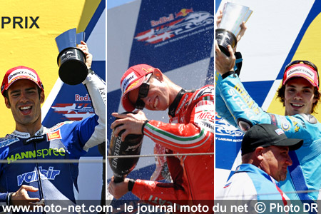 Podium - Grand Prix Moto des États-Unis 2007 : le tour par tour sur Moto-Net.Com