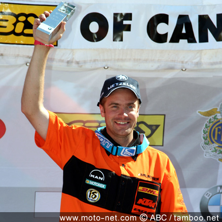 Juha Salminen - Championnat du monde d'enduro GP Acerbis du Canada 2007 : les français s'en sortent bien