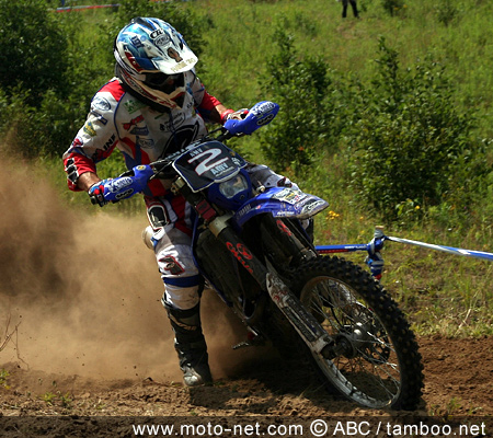 Simone Albergoni - Championnat du monde d'enduro GP Acerbis du Canada 2007 : les français s'en sortent bien