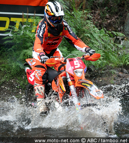 Fabien Planet - Championnat du monde d'enduro GP Acerbis du Canada 2007 : les français s'en sortent bien