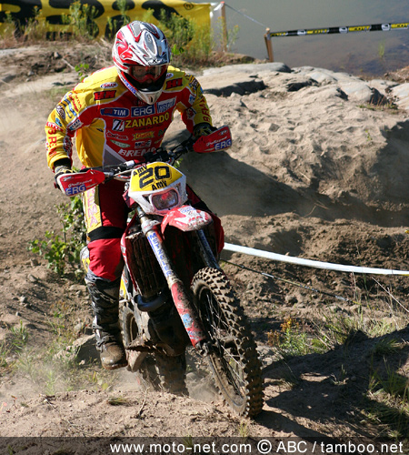 Alessandro Botturi - Championnat du monde d'enduro GP Acerbis du Canada 2007 : les français s'en sortent bien