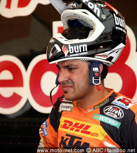 Ivan Cervantes - Championnat du monde d'enduro GP Acerbis du Canada 2007 : les français s'en sortent bien