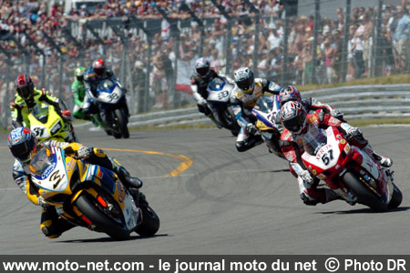 Biaggi, Lanzi, Fabrizio, Muggeridge, Neukirchner, Martin, Nakatomi et Nieto - Les manches Superbike et Supersport de Grande Bretagne 2007 à Brands Hatch sur Moto-Net.Com