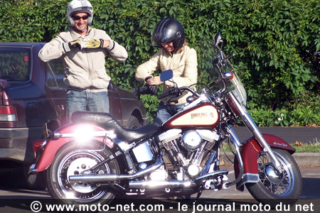 Tour Moto Pyrénéen 2007 : Premier contact avec la Ducati Moto-Net du Dark Dog Tour