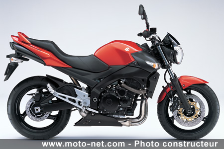 Nouveautés Suzuki 2008 : nouveaux coloris pour les Suzuki GSR 2008