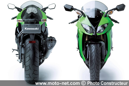 Première série de nouveautés Kawasaki 2008 sur Moto-Net.Com