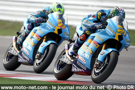 Chris Vermeulen et John Hopkins - Le Grand Prix du Portugal MotoGP 2007 : la présentation sur Moto-Net