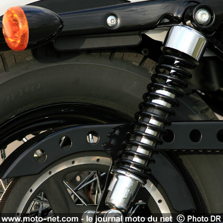 Test Harley XL1200N Nightster : Paris by Nightster