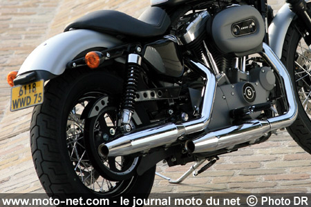 Test Harley XL1200N Nightster : Paris by Nightster