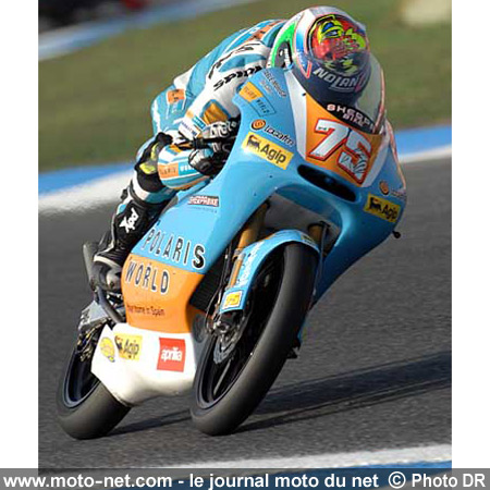Mattia Pasini - Grand Prix Moto du Portugal 2007 : le tour par tour sur Moto-Net.Com