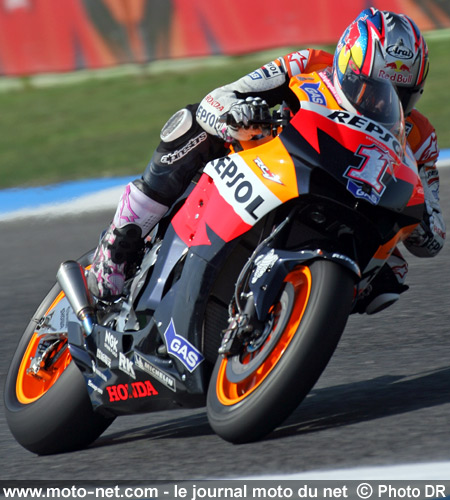 Nicky Hayden - Grand Prix Moto du Portugal 2007 : le tour par tour sur Moto-Net.Com