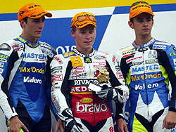 1. Jenkner 2. Nieto 3. Barbera