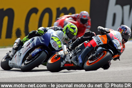  Dani Pedrosa, Valentino Rossi et Casey Stoner - Grand Prix Moto du Portugal 2007 : le tour par tour sur Moto-Net.Com