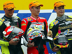 1. West 2. Battaini 3. Guintoli