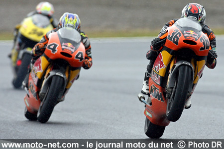 Mika Kallio, Hiroshi Aoyama et Andrea Dovizioso - Grand Prix Moto du Japon 2007 : le tour par tour sur Moto-Net.Com