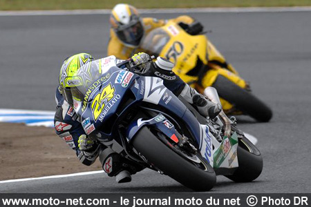 Toni Elias et Sylvain Guintoli - Grand Prix Moto du Japon 2007 : le tour par tour sur Moto-Net.Com