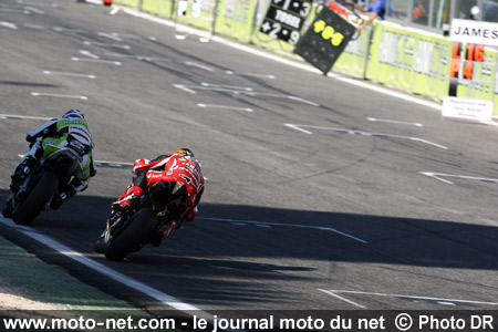 James Toseland et Noriyuki Haga - Les manches Superbike et Supersport d'Italie 2007 à Vallelunga sur Moto-Net.Com