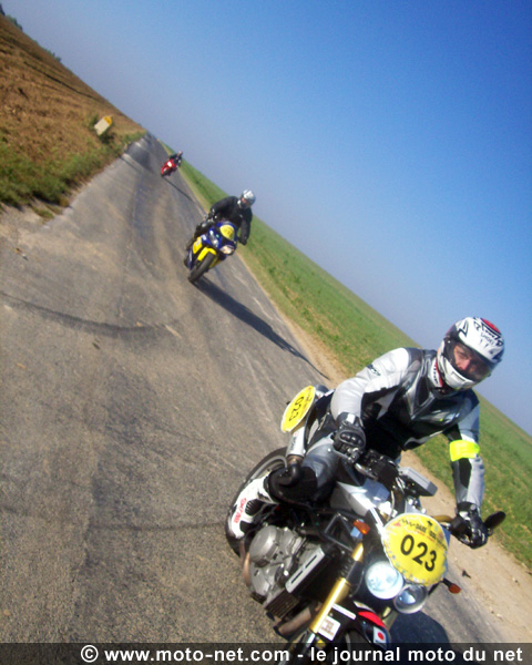 Moto-tour 2007 - dimanche 7 octobre, mise en jambes