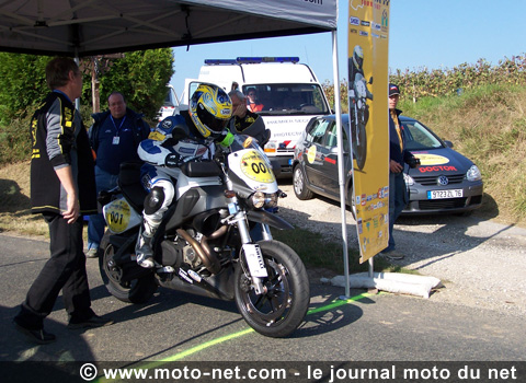 Moto-tour 2007 - dimanche 7 octobre, mise en jambes