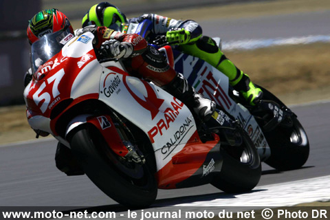 Chaz Davies et Valentino Rossi - Le Grand Prix d'Australie MotoGP 2007 : la présentation sur Moto-Net