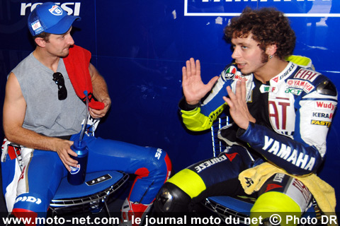 Colin Edwards et Valentino Rossi - Le Grand Prix d'Australie MotoGP 2007 : la présentation sur Moto-Net