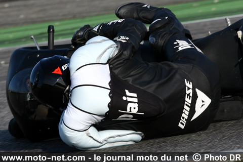 Dainese teste son Airbag