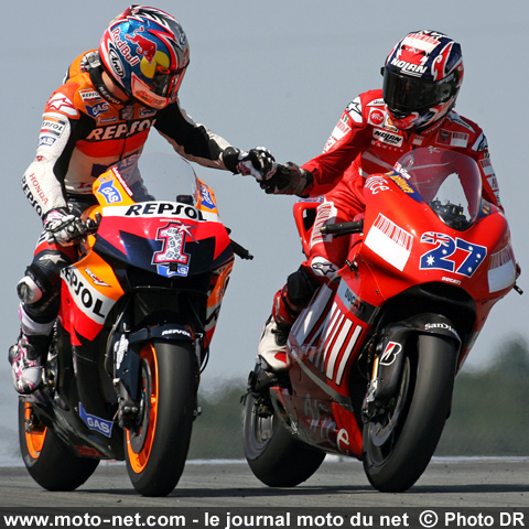 Nicky et Casey Stoner - Nicky Hayden : 