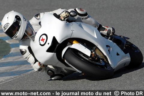 Jorge Lorenzo - Essais MotoGP à Jerez : les Honda Repsol clôturent l'année 2007 en beauté