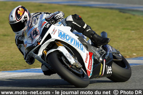 Randy de Puniet - Essais MotoGP à Jerez : les Honda Repsol clôturent l'année 2007 en beauté