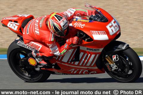 Loris Capirossi - Rossi ne sortira pas par la petite porte !