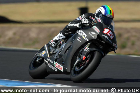 Alex de Angelis - Essais Phillip Island : Stoner illumine, les nouvelles stars brillent