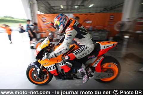 Nicky Hayden - Essais Sepang III : Le 46 de nouveau gagnant !