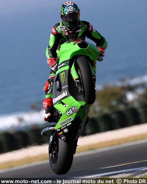 John Hopkins aux essais de Phillip Island - Chutes, blessures et conséquences en MotoGP