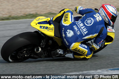 James Toseland - Tests IRTA Jerez : Les champions 2006 et 2007 filent entre les gouttes