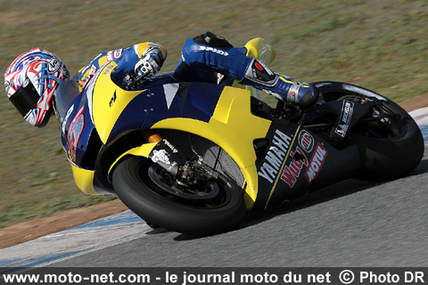 Colin Edwards - Tests IRTA Jerez : Les champions 2006 et 2007 filent entre les gouttes
