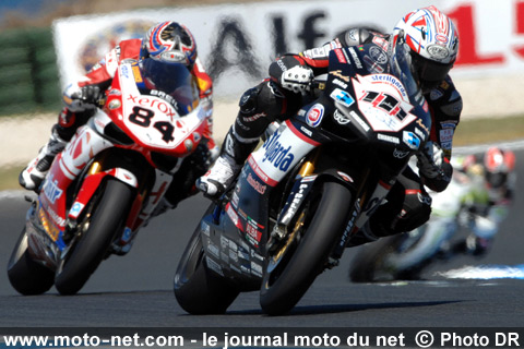 Ruben Xaus, Michel Fabrizio et Carlos Checa - Doublé du Duc d'Australie