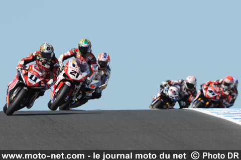 Corser, Bayliss, Nieto, Haga, Xaus et Muggeridge - Doublé du Duc d'Australie