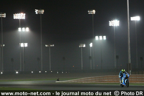 Circuit de Losail by night - Ultimes tests au Qatar : les rookies impressionnent sous les projecteurs !