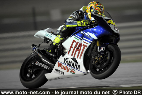 Valentino Rossi - Ultimes tests au Qatar : les rookies impressionnent sous les projecteurs !