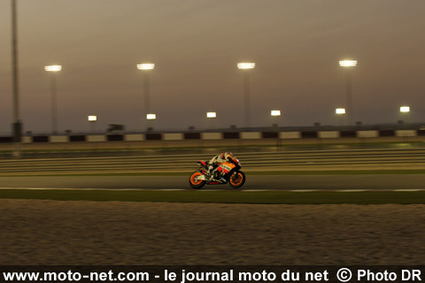 Nicky Hayden - Ultimes tests au Qatar : les rookies impressionnent sous les projecteurs !