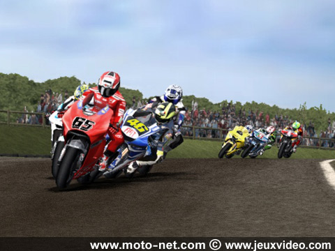 Loris Capirossi - MotoGP 07 : À l'aspi de Casey Stoner !