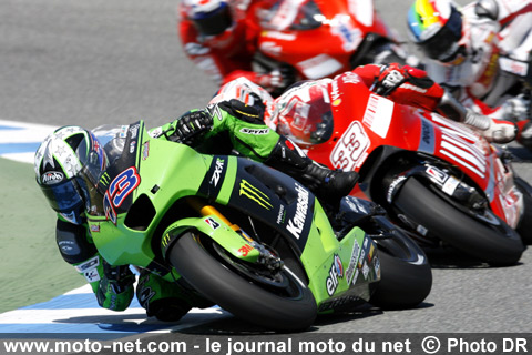 West, Melandri, De Angelis et Stoner - Grand Prix Moto d'Espagne 2008 : le tour par tour sur Moto-Net.Com