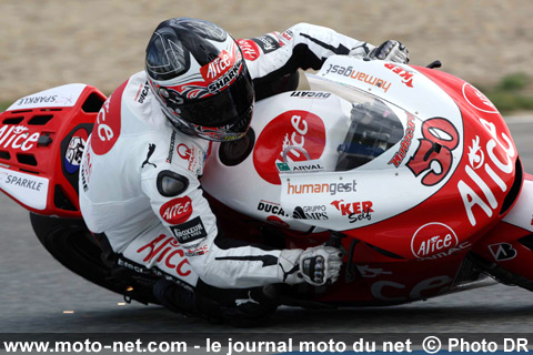 Sylvain Guintoli - Grand Prix Moto d'Espagne 2008 : le tour par tour sur Moto-Net.Com